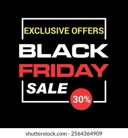 
Black Friday sale banner with red and black texture background with template
