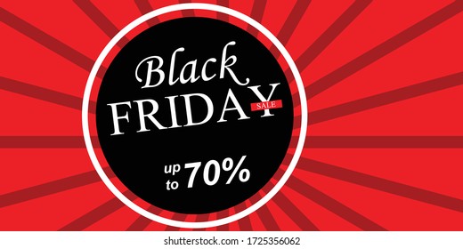 Black Friday Sale Banner For Social Media