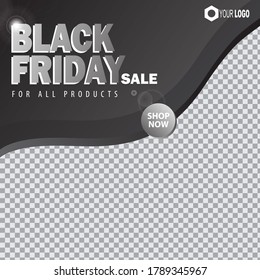 Black Friday Sale Banner For Social Media