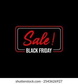 Black Friday sale banner square