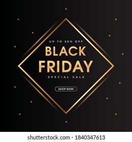 Black Friday sale banner template