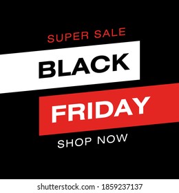Black Friday Sale banner template