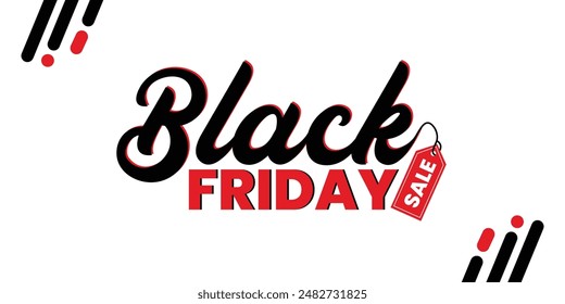 Black Friday sale banner template