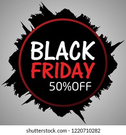 Black friday sale banner, vector illustration
special commercial use.