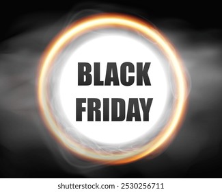 
Black Friday sale banner.Flyer layout template.Vector illustration.