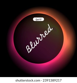 Black friday sale bannesr with gradient blurred pink orange glow background. Fluid vivid gradient for Black Friday banner, poster. Colorful neon template. Dynamic soft color.