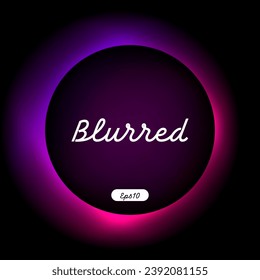 Black friday sale bannesr with gradient blurred pink purple glow background. Fluid vivid gradient for Black Friday banner, poster. Colorful neon template. Dynamic soft color.