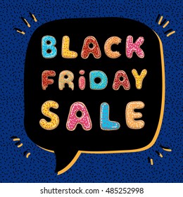 Black friday sale bubble