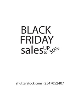 Black Friday Sale For Business Marketing Vector