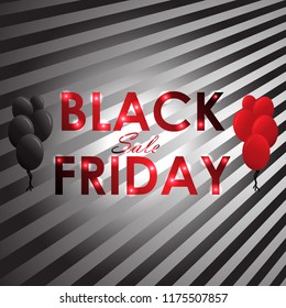 Black friday sale concept vector design illustration