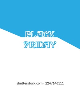concepto de viernes negro y venta, ilustración vectorial