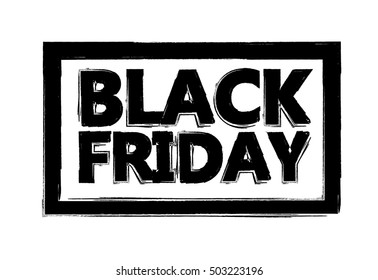 Black Friday sale day. Black Friday vector illustration