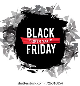 Black Friday sale design template with modern and simple design, place for text, November late Discount Offer. Can used for Design of Advertising, Promotion, Banner, Flyer, Poster.