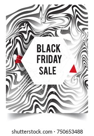 Black Friday Sale Design Template with Modern and Simple Design, November Late Discount Offer. Can used for Design of Advertising, Promotion, Banner, Flyer, Poster.