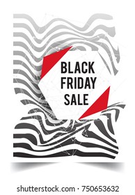Black Friday Sale Design Template with Modern and Simple Design, November Late Discount Offer. Can used for Design of Advertising, Promotion, Banner, Flyer, Poster.