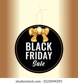 Black Friday sale discount social media post template