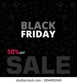 Black Friday, Sale and discounts banners