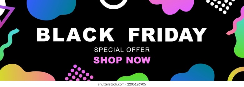 Black Friday Sale. Email Banner, Season Sale. Marketing, Business. Shop Design, Special Offer. Mailing List Subscription, Letter Banner