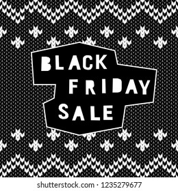 Black friday sale event theme. Abstract black friday pattern background for design shop advertising, market card, party invitation, poster, t shirt, modern web banner etc.