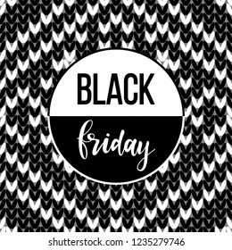 Black friday sale event theme. Abstract black friday pattern background for design shop advertising, market card, party invitation, poster, t shirt, modern web banner etc.