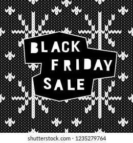 Black friday sale event theme. Abstract black friday pattern background for design shop advertising, market card, party invitation, poster, t shirt, modern web banner etc.