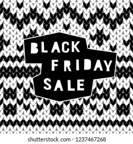 Black friday sale event theme. Abstract black friday pattern background for design shop advertising, market card, party invitation, poster, t shirt, modern web banner etc.