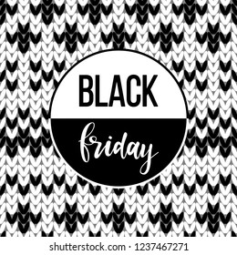 Black friday sale event theme. Abstract black friday pattern background for design shop advertising, market card, party invitation, poster, t shirt, modern web banner etc.