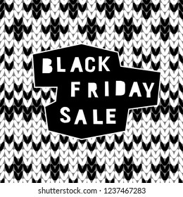 Black friday sale event theme. Abstract black friday pattern background for design shop advertising, market card, party invitation, poster, t shirt, modern web banner etc.