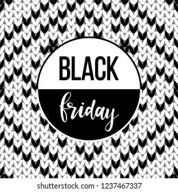 Black friday sale event theme. Abstract black friday pattern background for design shop advertising, market card, party invitation, poster, t shirt, modern web banner etc.