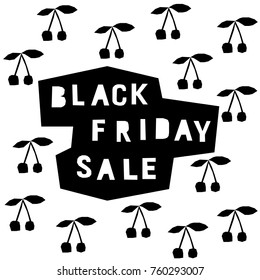 Black friday sale event theme. Abstract black friday pattern background for design shop advertising, market card, party invitation, poster, t shirt, modern web banner etc.