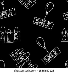Black Friday Sale handmade lettering, calligraphy grunge texture and black background for logo, banners, prints, posters, web. Vector illustration.