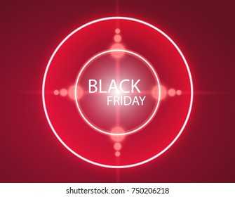 Black Friday Sale handmade lettering, target background for logo, banners, labels, badges, prints, posters web