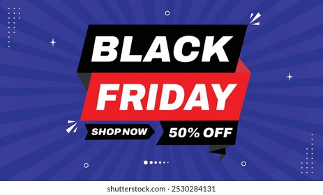 Black Friday Sale Apresse-se! Até 50% de desconto - Compre agora! Modelos de banner de venda elegante com formas de elemento - vermelho, preto, branco gradiente roxo venda fundos para projetos de chamar a atenção