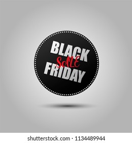 Black friday sale. Sale icon on white background. Icons in vector.