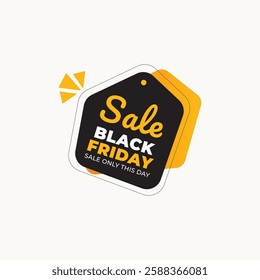 Black Friday Sale Illustration for design needs, Landing Pages, Animation, Apps, Presentations, Content Creator and other Promotions