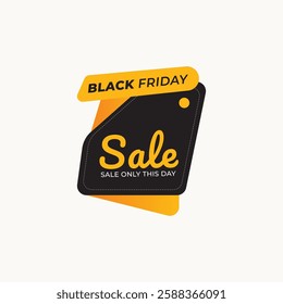 Black Friday Sale Illustration for design needs, Landing Pages, Animation, Apps, Presentations, Content Creator and other Promotions