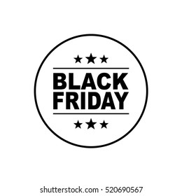 Black Friday sale inscription design. Tag Price label. Black Friday banner. Vector stars icon. Black Friday sticker. Black Friday Sale tag. Black Friday Holiday. Black Friday banner. Sale icon. 2016