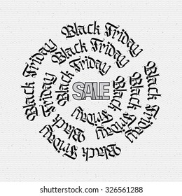 Black Friday sale insignia  and labels It can be used for product design, flyers, presentations, on sale for discounts