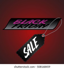 Black friday sale label