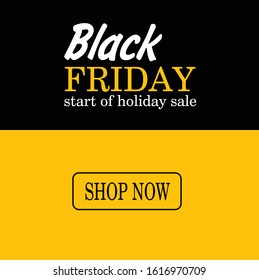 Black Friday sale label design template. Vector illustration. Black Friday promotion label concept
