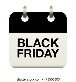 Black Friday Sale Label Sign for WEB or Print 