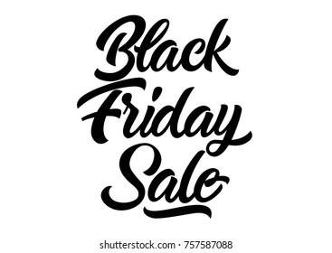 Black Friday Sale Lettering