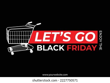 Black friday sale offer banner design template limited banner template