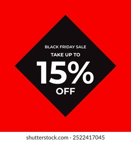 Um modelo de oferta de venda Black Friday