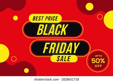black friday sale offers banner background