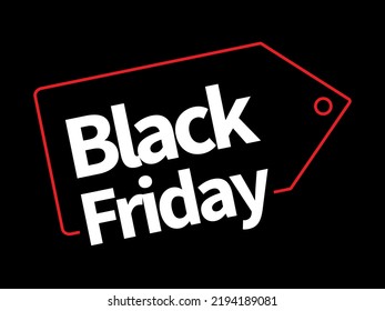 Black Friday sale. Online shopping and e-commerce promotional campaign.