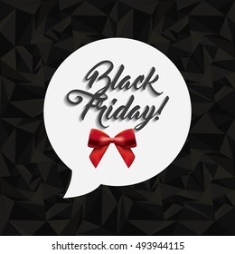 black friday sale poster vector illustration design