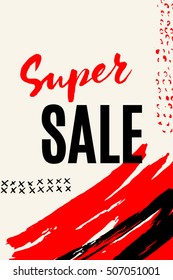 Black Friday Sale poster vector design. 