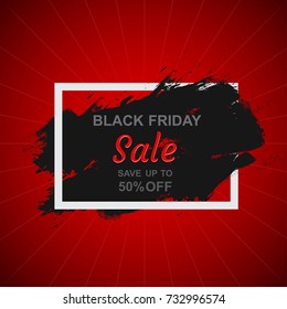 Black Friday sale posters vector. special offer shopping illustration.