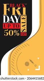 Black Friday Sale Promotion Poster or banner Design, Special offer sale,  Promotion and shopping vector template.